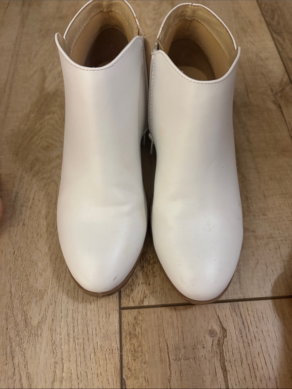 Soda White Women's Ankle Booties